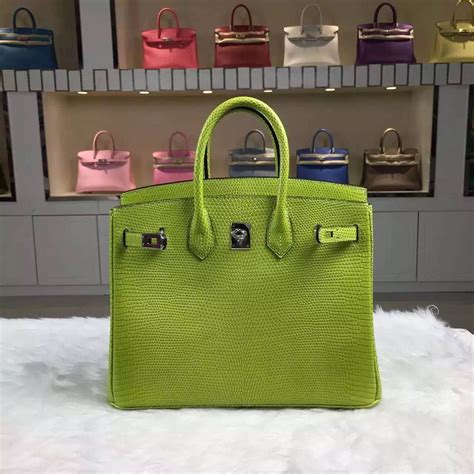 hermes birkin green lizard replica|hermes birkin look alikes.